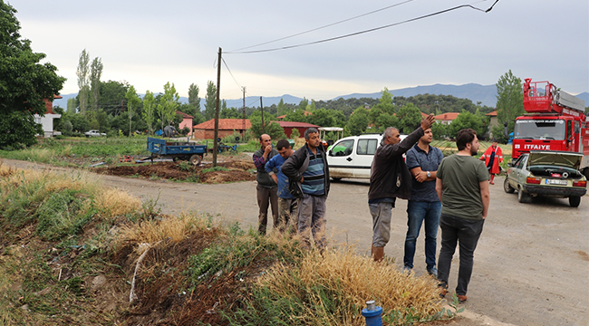 Denizli'de Şiddetli Yağış Hayatı Felç Etti