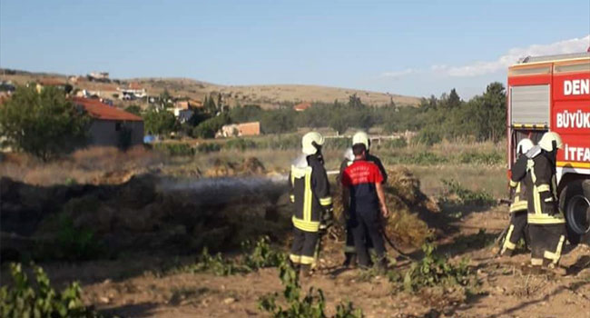 Besihanede Korkutan Yangın