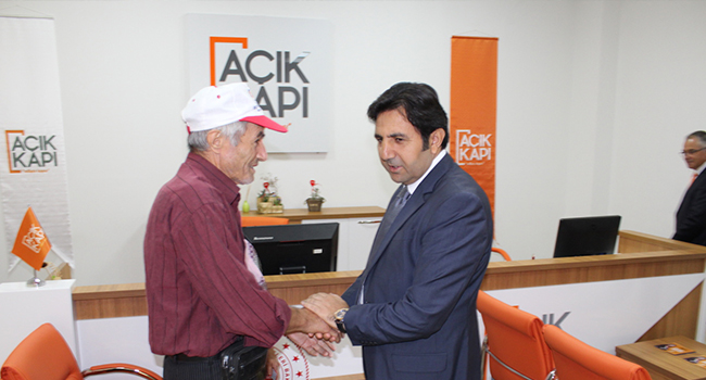 Merkezefendi’de Açık Kapı Hizmete Başladı