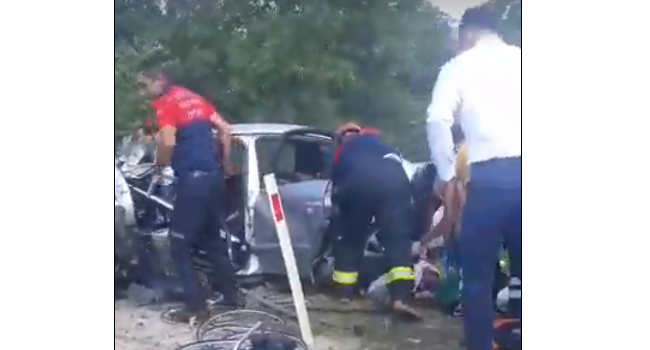 Kafa Kafaya Çarpıştılar:  5 Yaralı