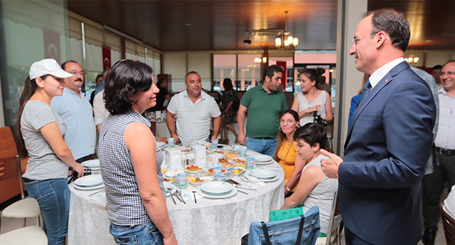 Başkan Örki Basınla Buluştu