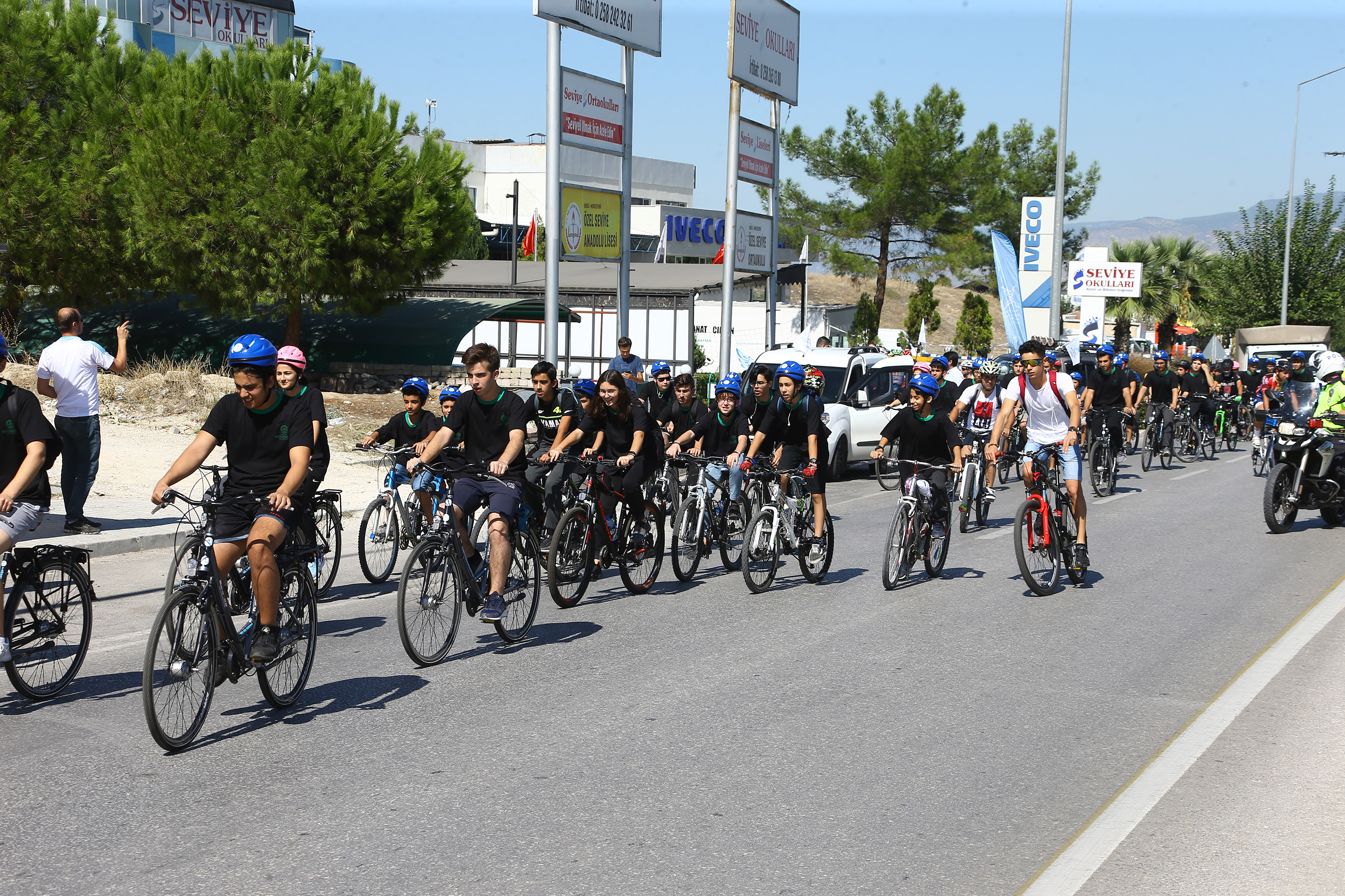 Denizli'de hareketli yaşama destek
