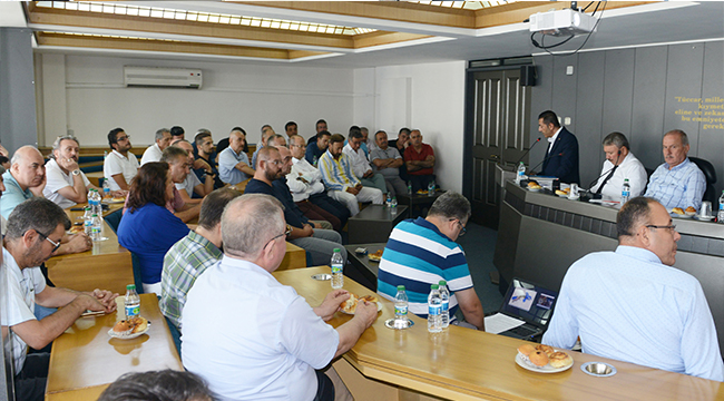 DTO BAŞKANI ERDOĞAN,MÜJDEYİ VERDİ