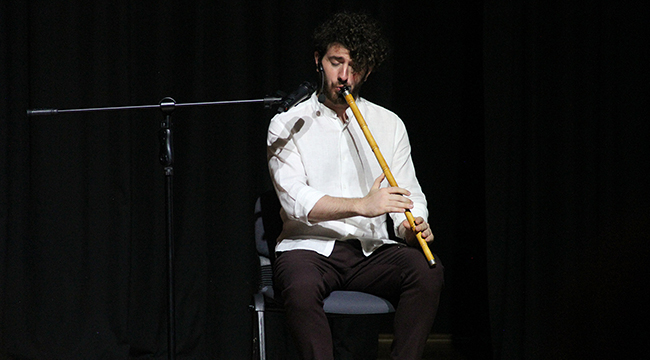 SUFİ YAZAR NEYZEN MENGÜÇ PAÜ’LÜ GENÇLERLE BULUŞTU