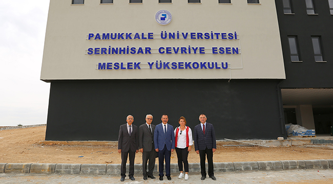 BAĞ SERİNHİSAR MYO’YU ZİYARET ETTİ