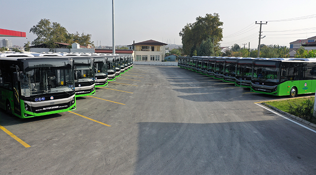 OTOBÜS İŞLETMESİ TESİSLERİNİN AÇILIŞI DA YAPILDI