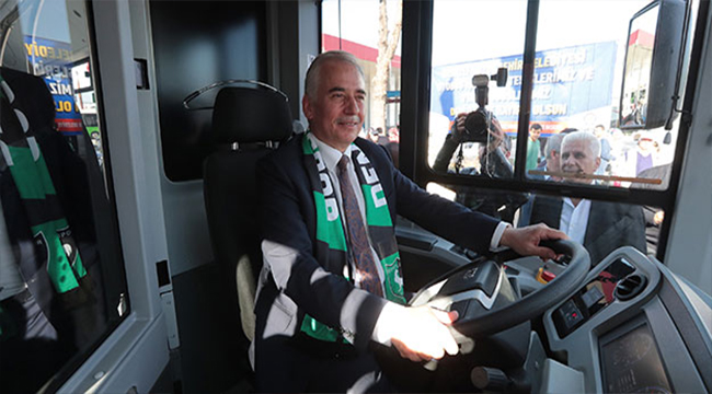 OTOBÜS İŞLETMESİ TESİSLERİNİN AÇILIŞI DA YAPILDI