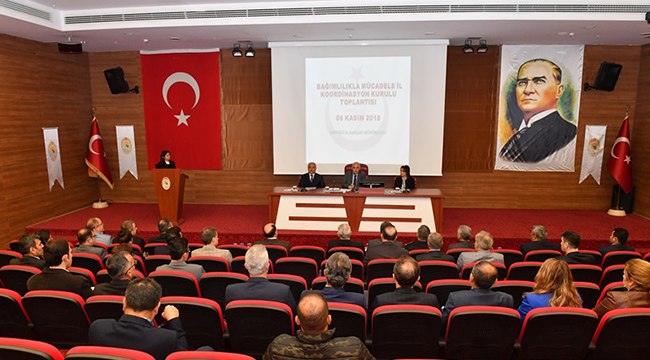 BAĞIMLILIKLA MÜCADELE KURULU TOPLANDI