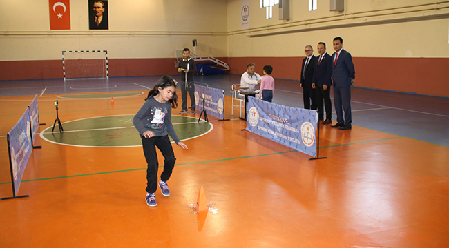 ÇAL'DA SPORTİF YETENEK TARAMASI YAPILDI