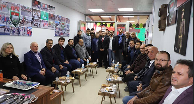 DERNEK BİNASINA MUHTEŞEM AÇILIŞ