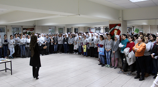 240 KADIN DAHA KANSER EĞİTİMİ ALDI