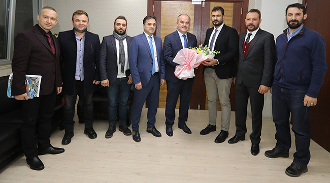 PAÜMED’DEN BAŞKAN GÜRLESİN’E ZİYARET