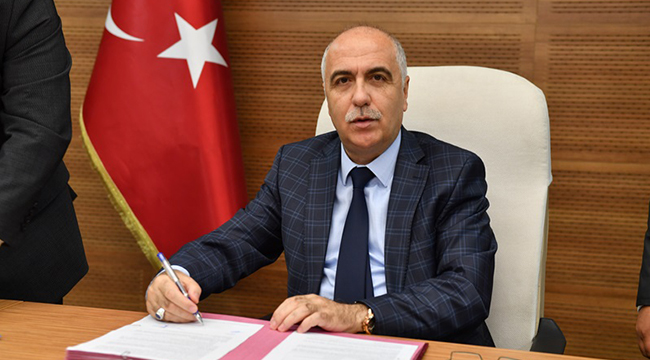 İMZA TÖRENİNE VALİ KARAHAN’DA KATILDI