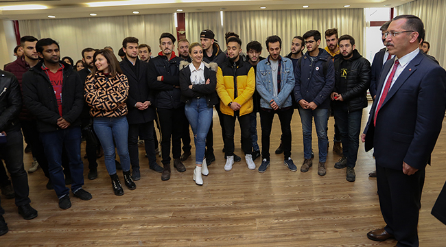 MERKEZİN AÇILIŞINI REKTÖR BAĞ YAPTI