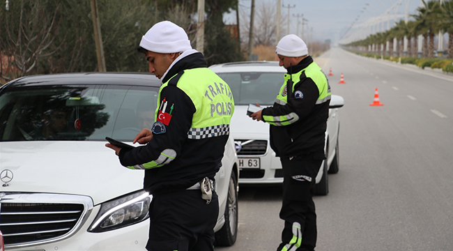 KENT GENELİNDE 420 SÜRÜCÜYE İŞLEM YAPILDI