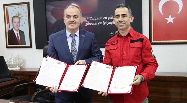 PAMUKKALE BELEDİYESİ AKUT İLE PROTOKOL İMZALADI