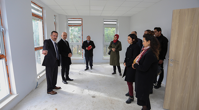 BAĞ VE ÖZBAŞ İNŞAATTA İNCELEME YAPTI
