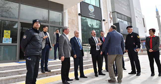 SERİNHİSAR ACİL SAĞLIK İSTASYONUNA KAVUŞTU