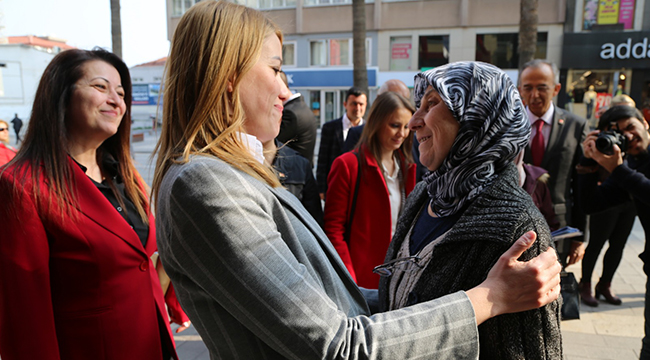 Doğan’a Çınar ve Lise Caddesi’nde Sıcak Karşılama