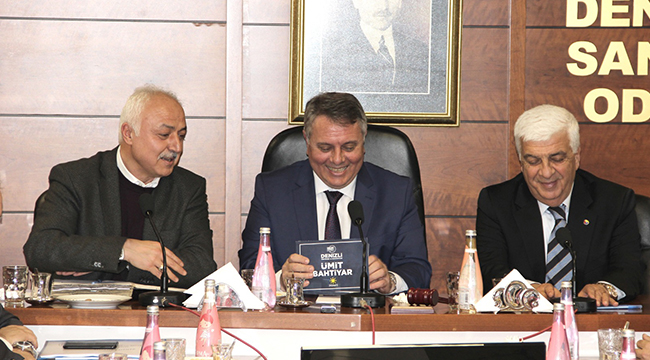 BAHTİYAR DSO ÜYELERİNE PROJELERİNİ ANLATTI