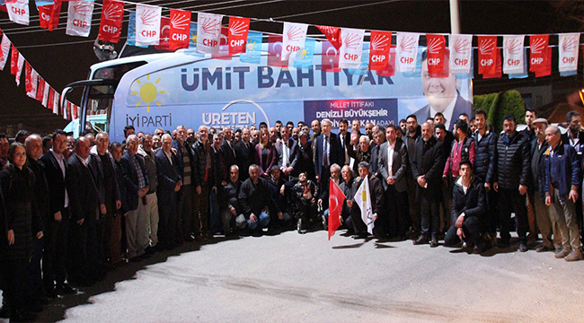 BAŞKARCI'DA DOĞAN BAŞKAN GİBİ