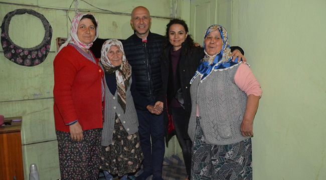 ÖZBAŞ BİR GÜNDE 6 MAHALLE GEZDİ