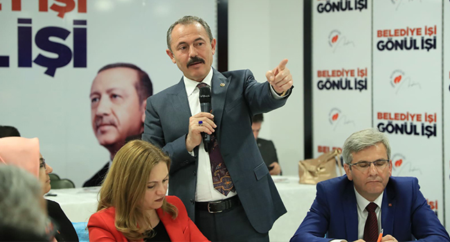 TİN ACIPAYAM’DA VATANDAŞLARLA BULUŞTU