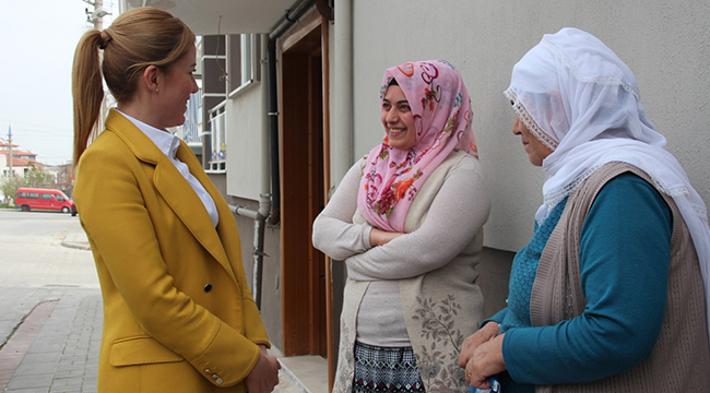 DOĞAN'A İLBADE MAHALLESİ'NDEN SAMİMİ LAKAP