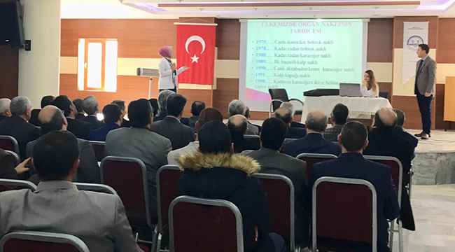 TAVAS'TA DİN GÖREVLİLERİ ORGAN BAĞIŞINDA BULUNDU