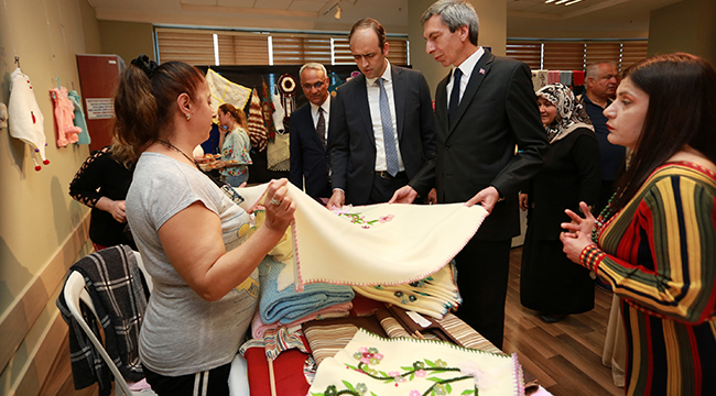 EL EMEĞİ PAZARI, PAÜ HASTANESİ'NDE SERGİ AÇTI