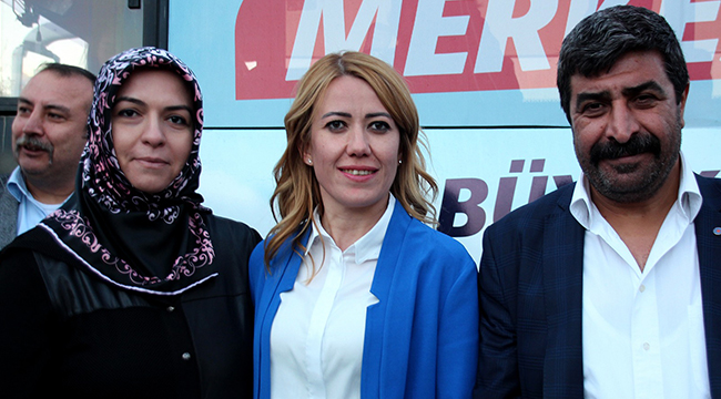 DOĞAN MEŞALE, SLOGAN VE İLGİ İLE KARŞILANDI