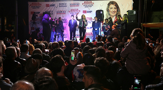 YÜZLERCE MERKEZEFENDİLİ MİTİNGE AKIN ETTİ