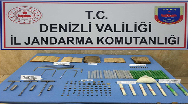 HONAZ’DA TARİH KAÇAKÇILARINA GEÇİT YOK
