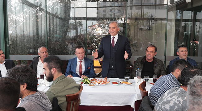 ABALI DENİZLİSPOR MORAL YEMEĞİNDE BULUŞTU