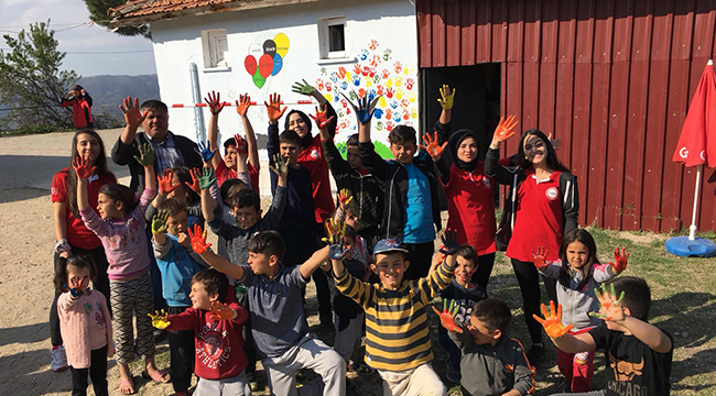 Denizli Akut’tan Sarıgöl’de Okul Tadilatı