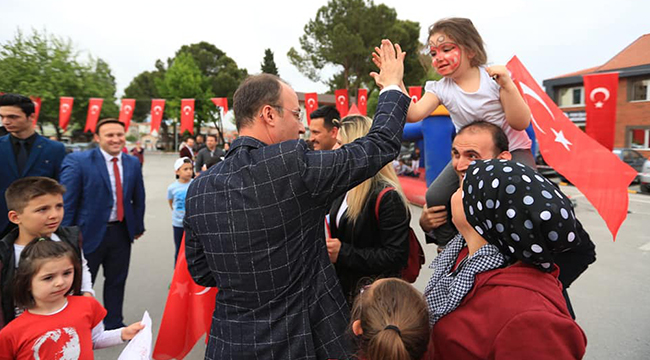 Pamukkale’de 23 Nisan Coşkusu