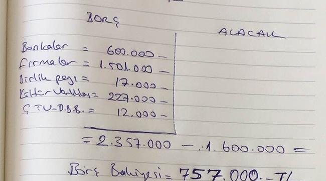Çardak’da Başkanların Borç Polemiği