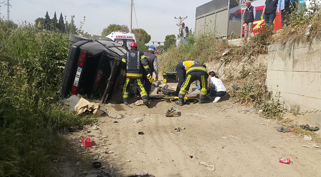 Denizli'de Trafik Kazası: 6 Yaralı