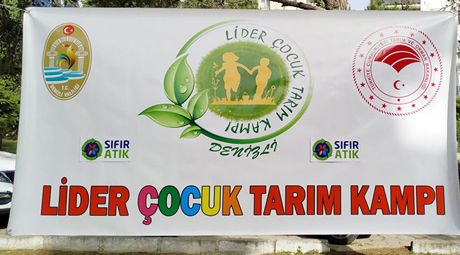 6.Lider Çocuk Tarım Kampı Başladı