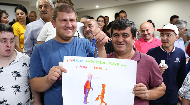 Özel Çocuklardan Babalarına Sürpriz