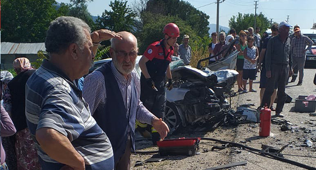 Kafa Kafaya Çarpıştılar:  5 Yaralı