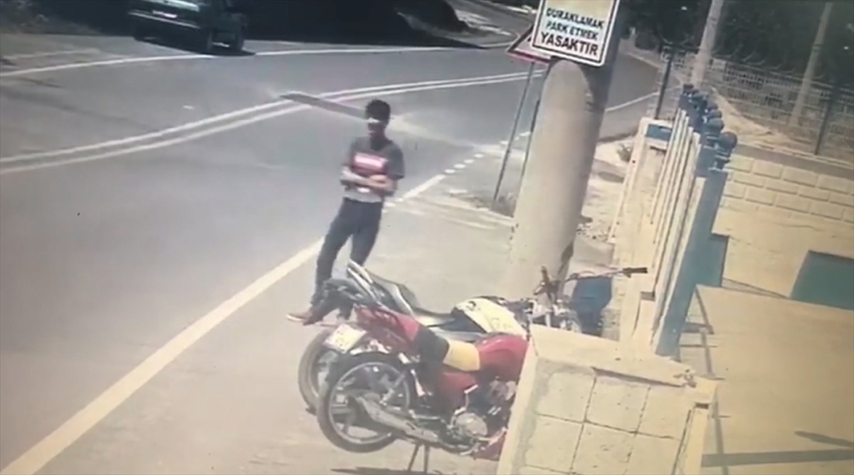 Denizli'de motosiklet hırsızlığı