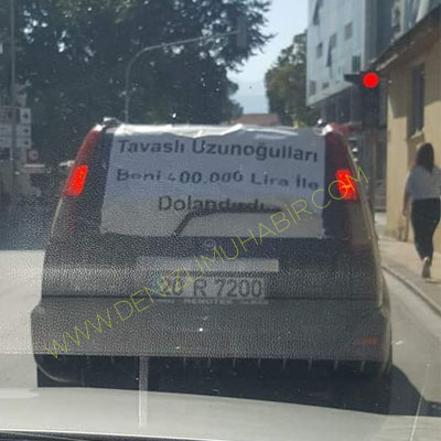 400bin TL Dolandırıldım Yazıp Şehri Dolaştı!