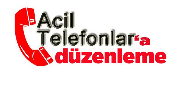 Acil numaralara düzenleme