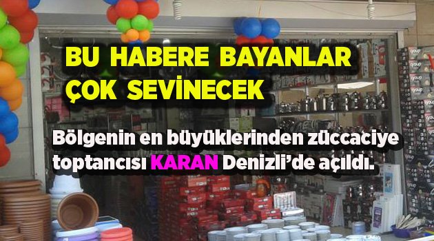 AÇILIŞA ÖZEL KARAN FIRSATLARINI KAÇIRMAYIN!