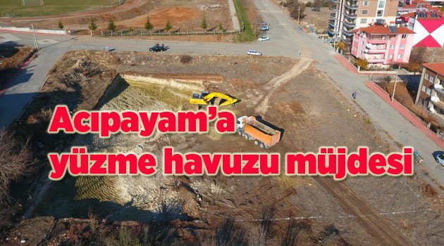 Acıpayam’a yüzme havuzu müjdesi
