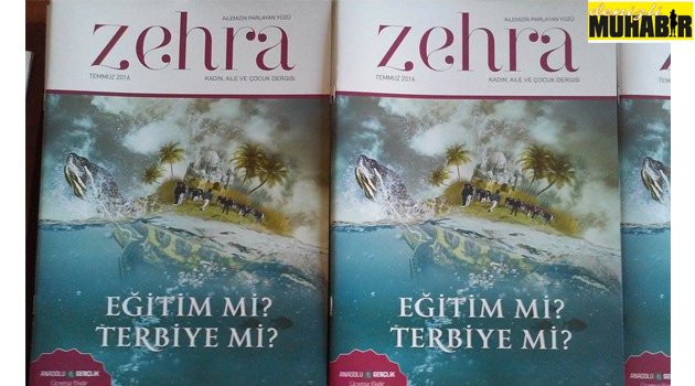 AGD'DEN ZEHRA DERGİSİ