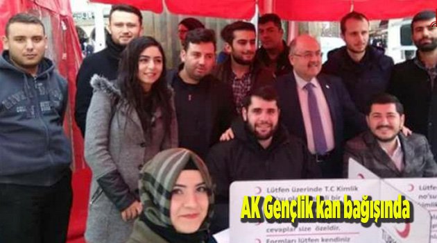 Ak Gençlik Kan Bağışında