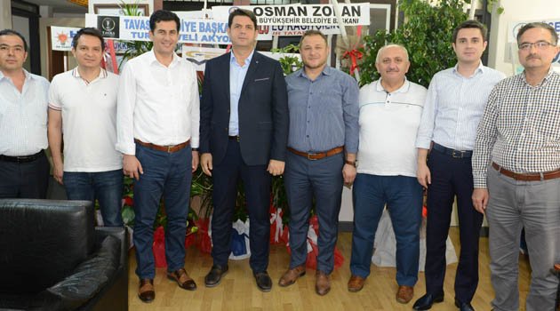 AK Parti teşkilatları ile Genç MÜSİAD’dan ziyaret