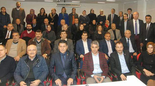 AK PARTİ YÖNETİMİ, CEMİYETİ ZİYARET ETTİ